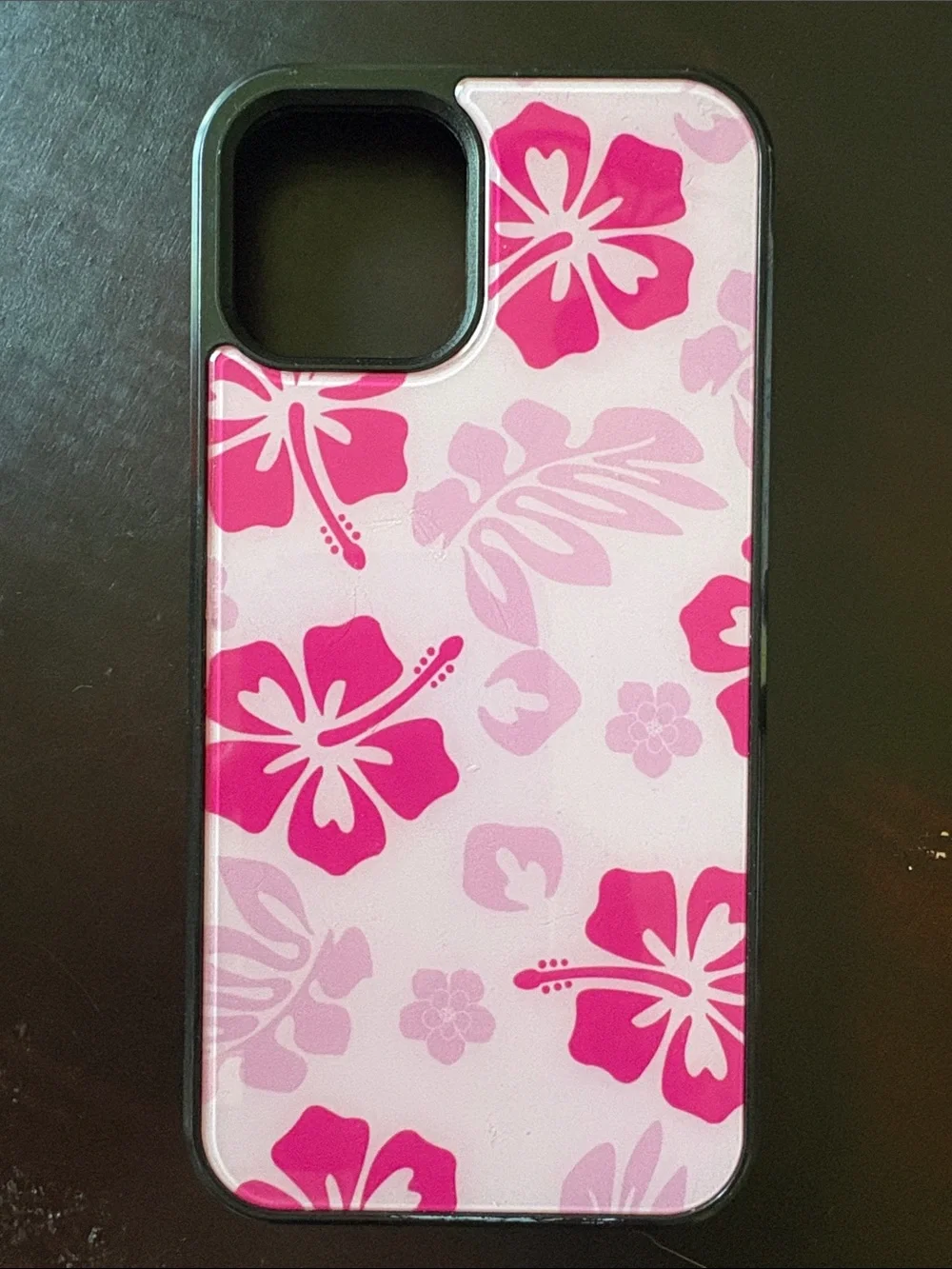 Pink Floral Pattern I-Phone 12 Case - Compatible Protective Cover